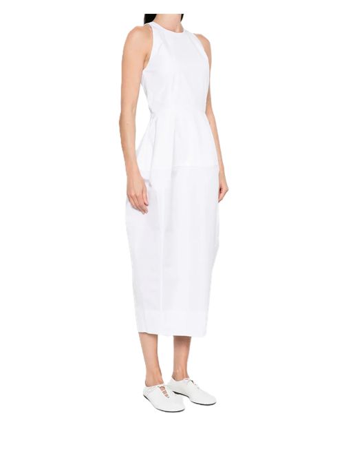 sculptural poplin dress Róhe | 419-33-111100 OPTIC WHITE
